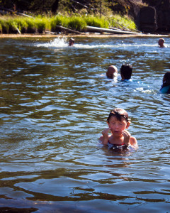 Firehole Swimming Hole in Yellowstone