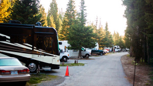 Fishing Bridge RV Park in Yellowstone National Park