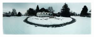 Airstream in snow